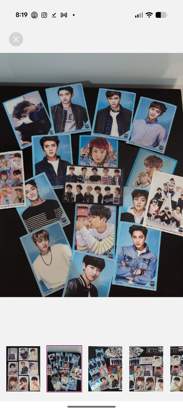 EXO Photocards Collection set of 43 - photo 2
