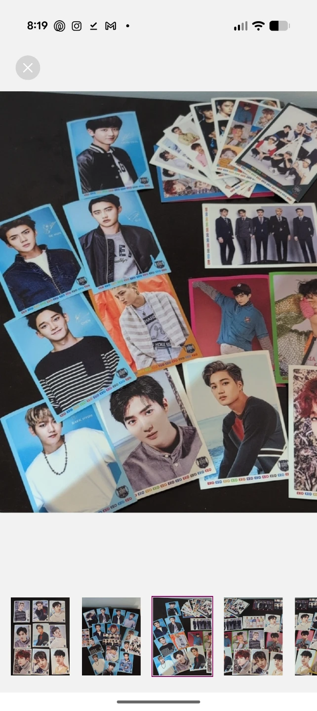 EXO Photocards Collection set of 43 - photo 3