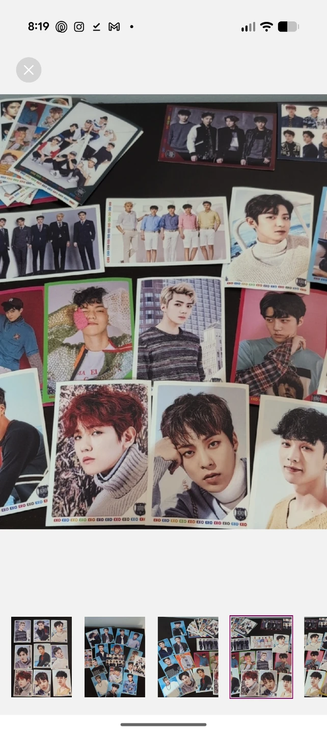 EXO Photocards Collection set of 43 - photo 4