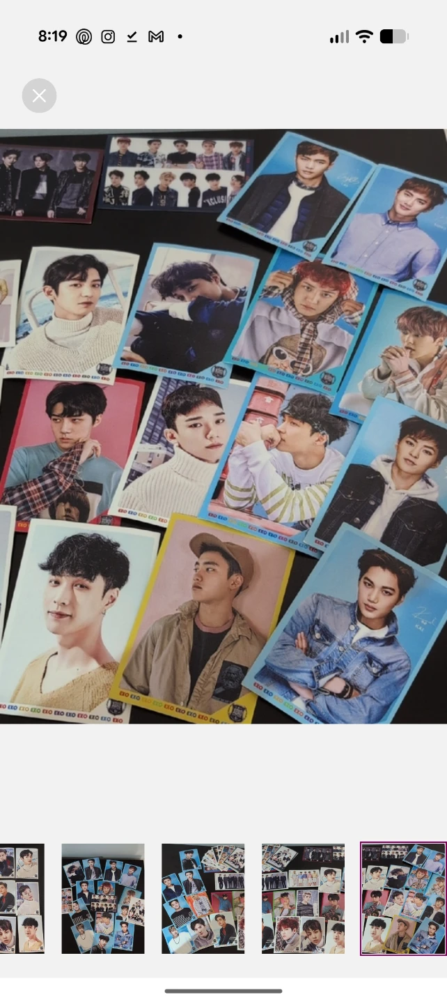EXO Photocards Collection set of 43 - photo 5