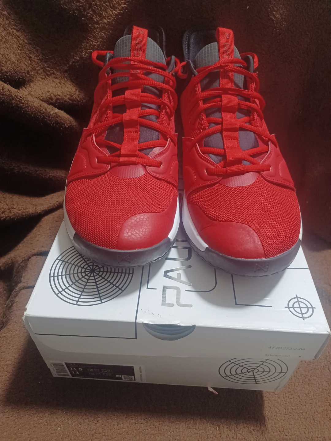 Nike pg 3 university red Sox 11.5 - photo 2