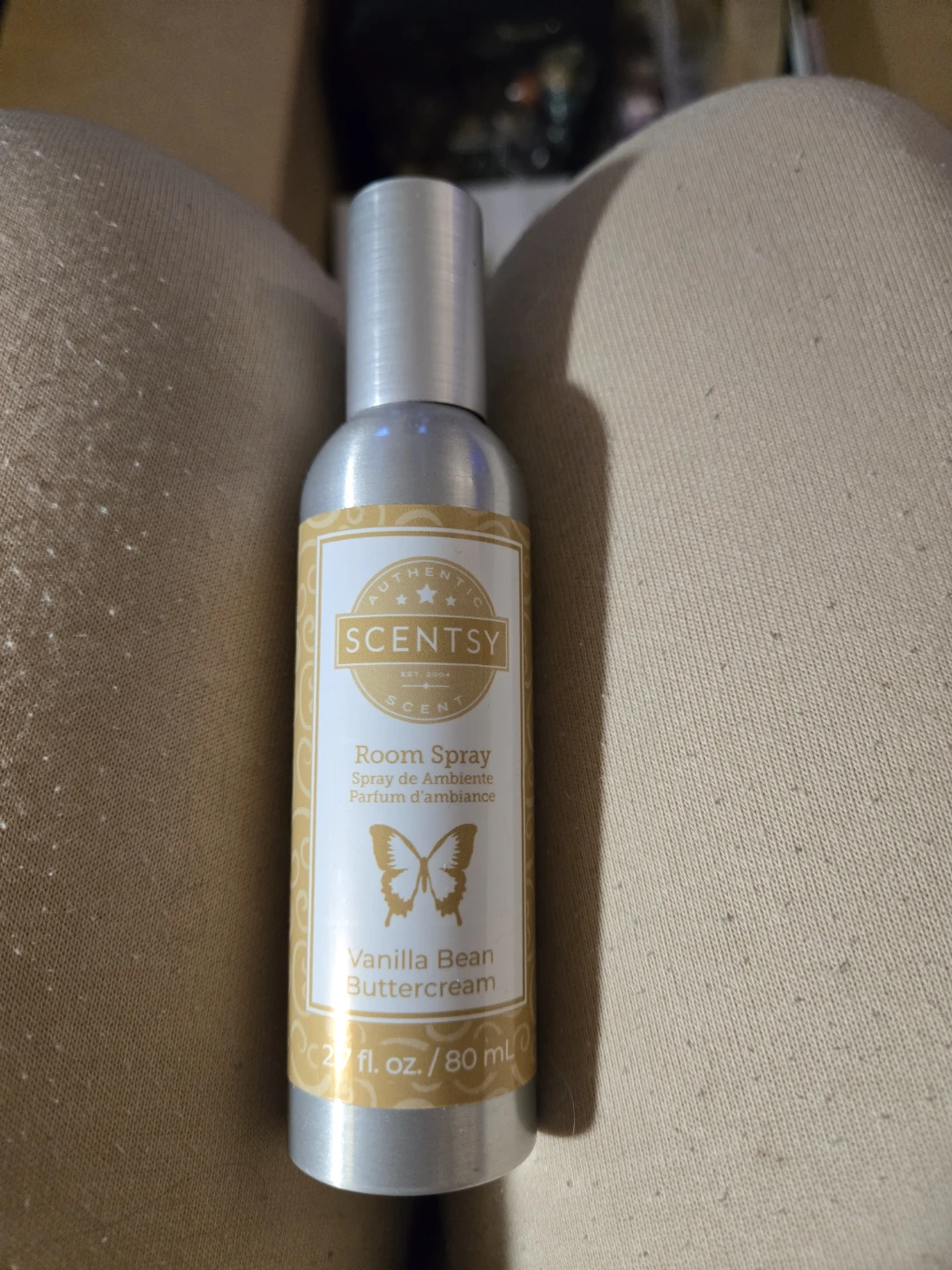 Scentsy Vanilla Bean Buttercream Room Spray 80ml