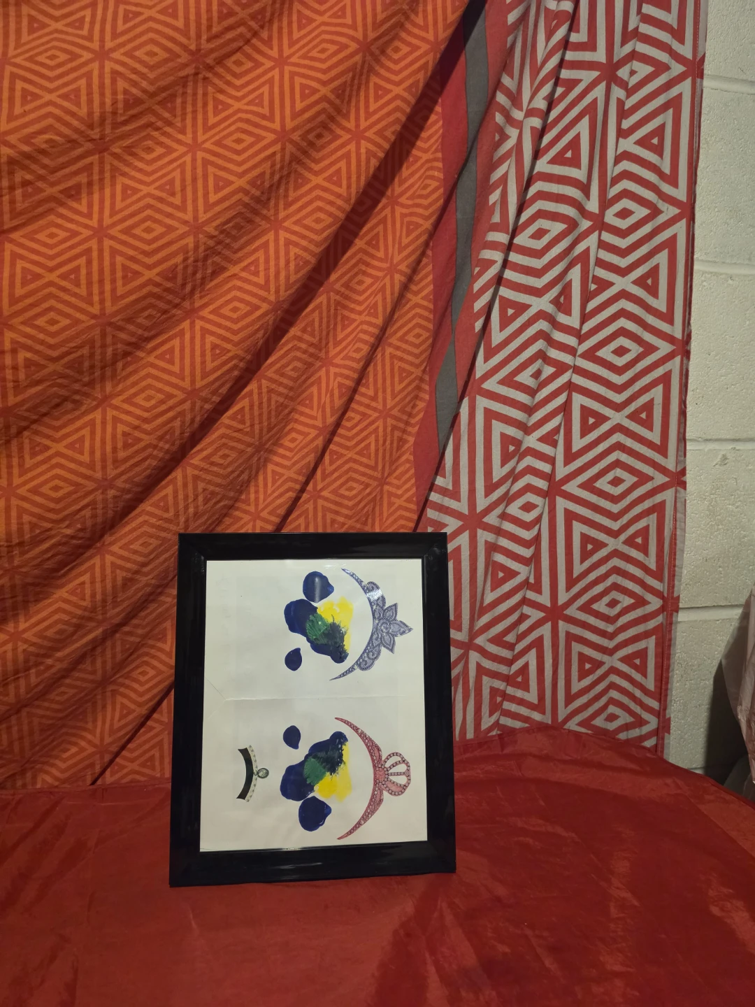Black Picture Frame with Artwork - photo 3