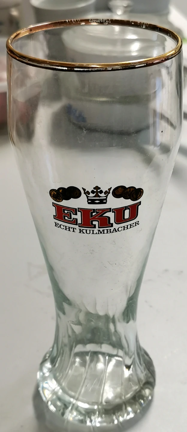 EKU Echt Kulmbacher Beer Glass