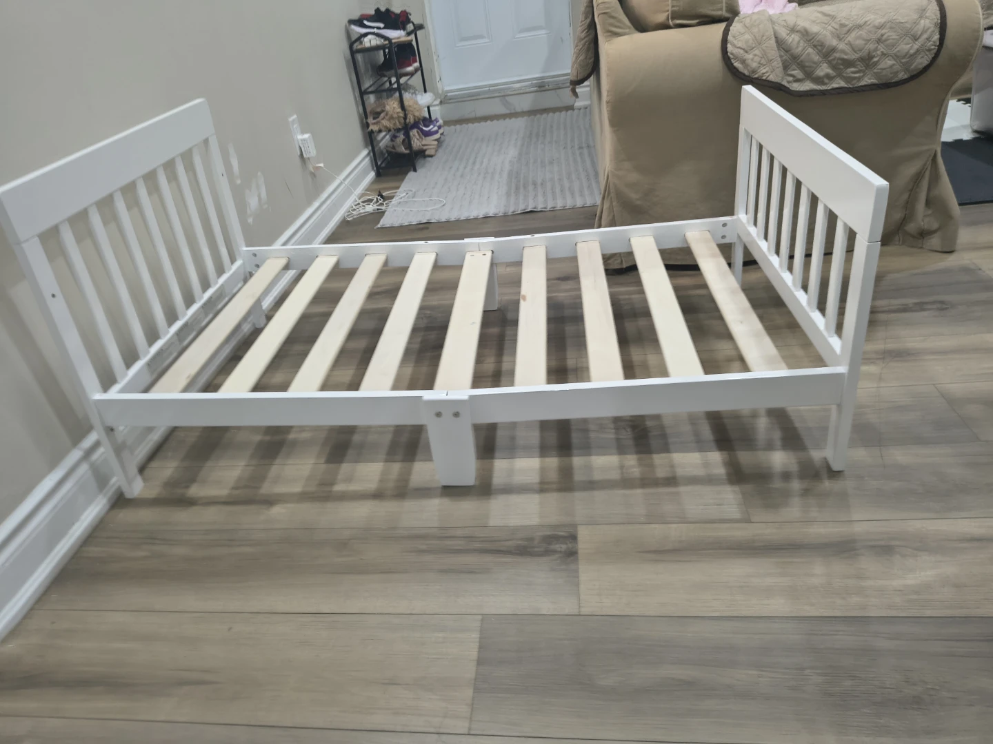 Dream On Me Finn Toddler Bed - White - photo 3