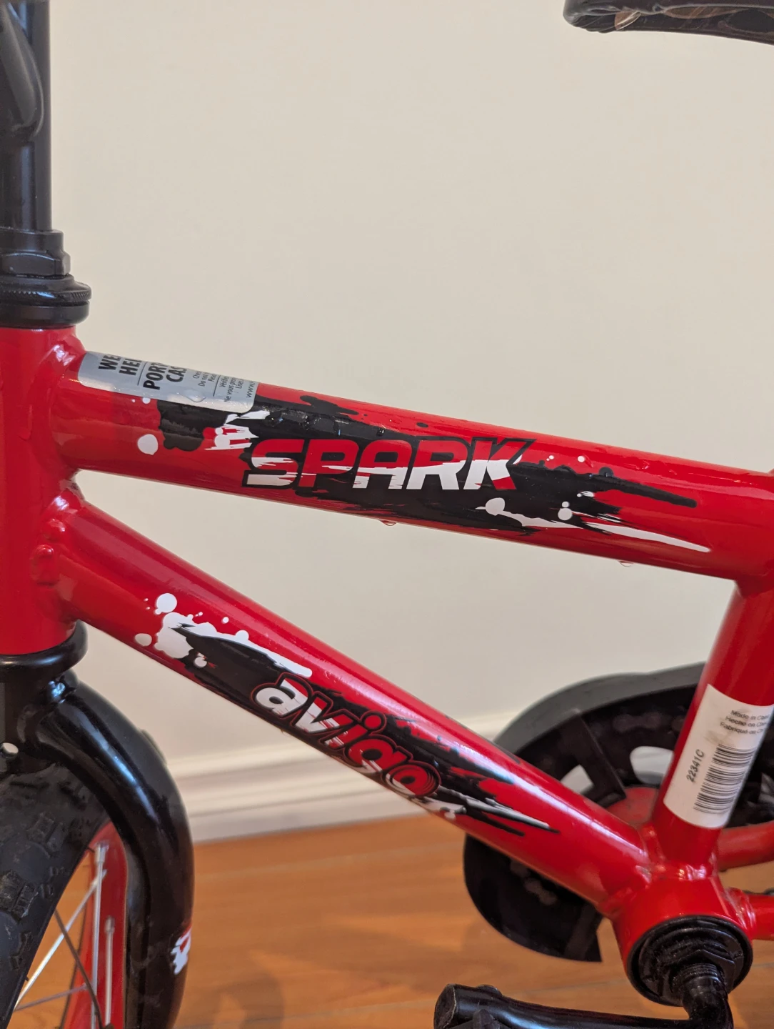 12" Avigo Spark Kids Bike - Red - photo 2