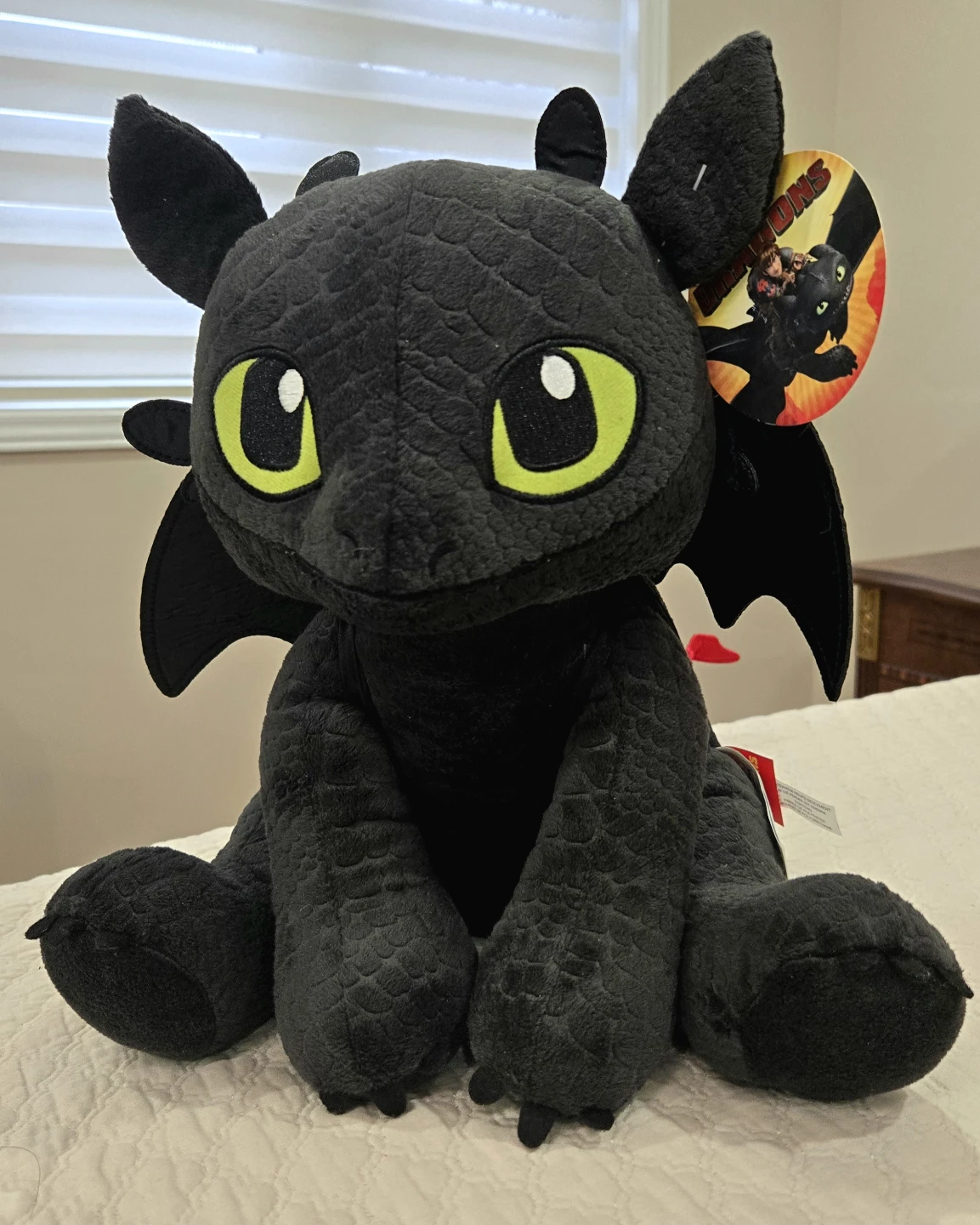 Build-a-Bear How to Train Your Dragon Toothless Plush