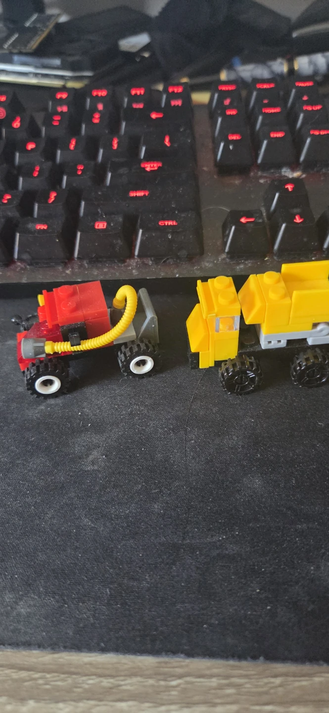 Miniature Construction Vehicles - Red & Yellow - photo 2