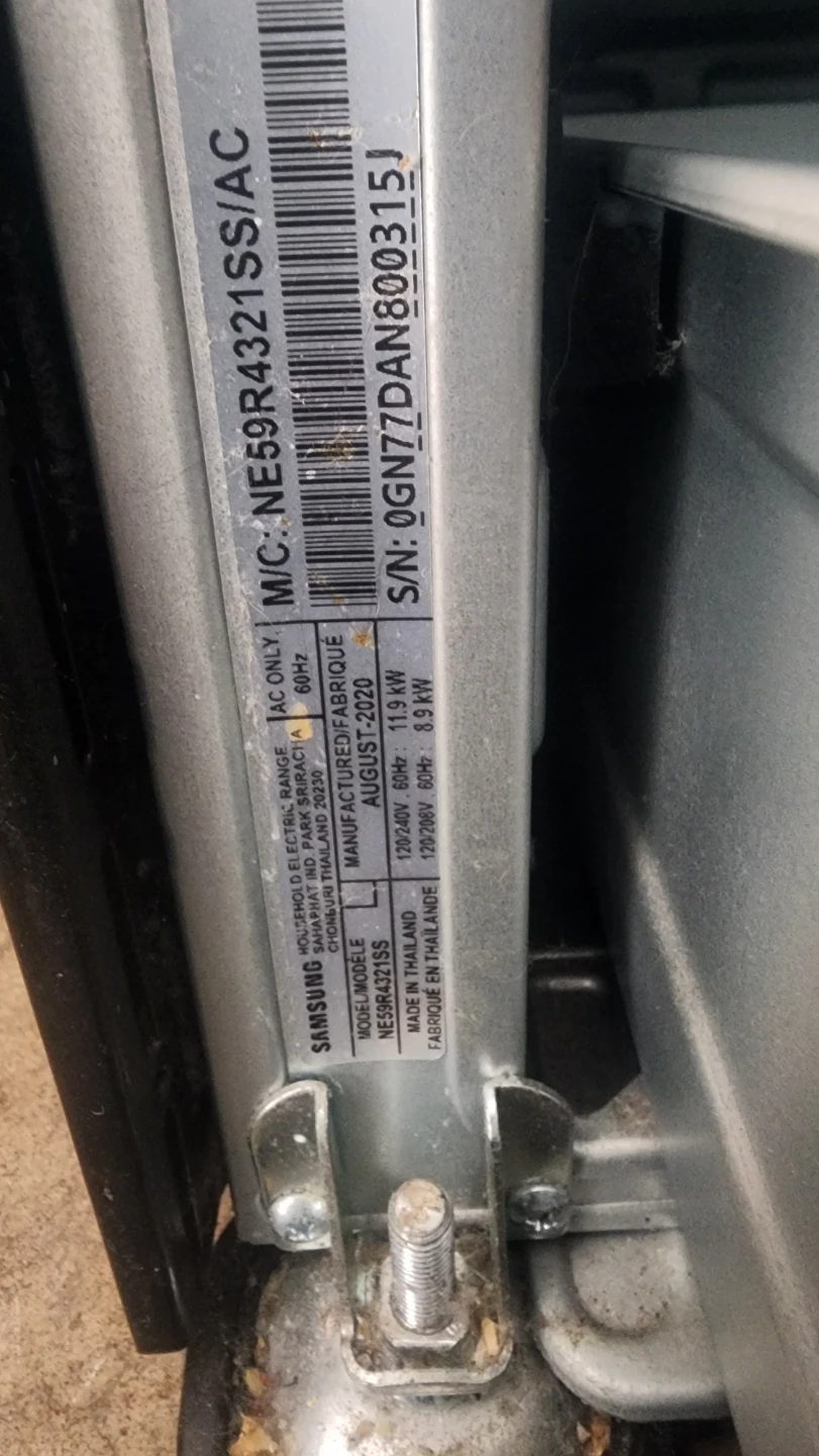Samsung Electric Range NE59R4211SS/AC - photo 5