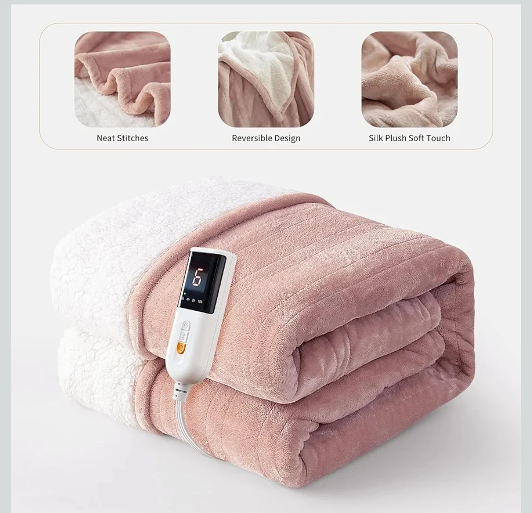 NEW GOTCOZY Electric Heated Blanket 50"x60"