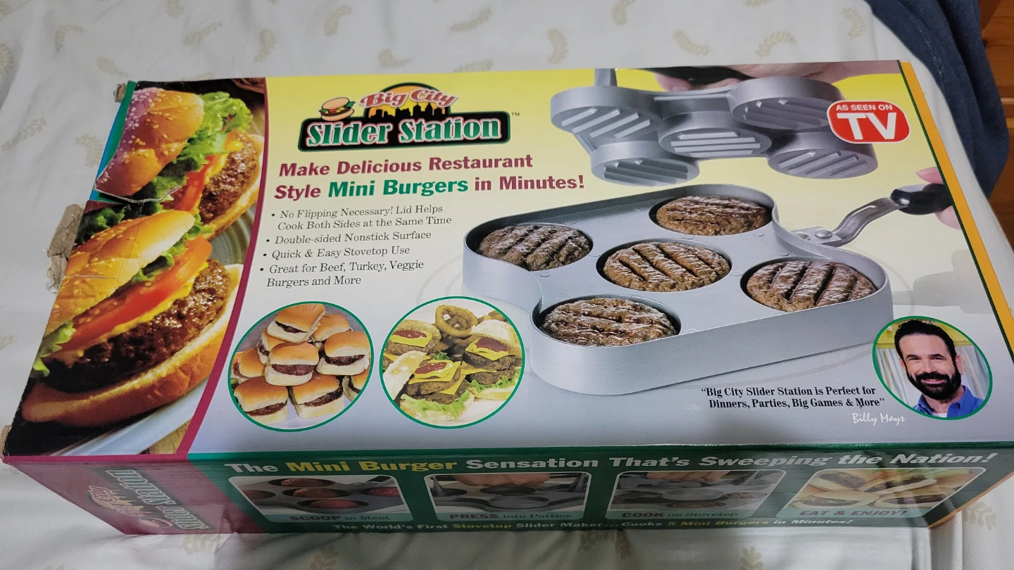 Big City Slider Station Mini Burger Maker