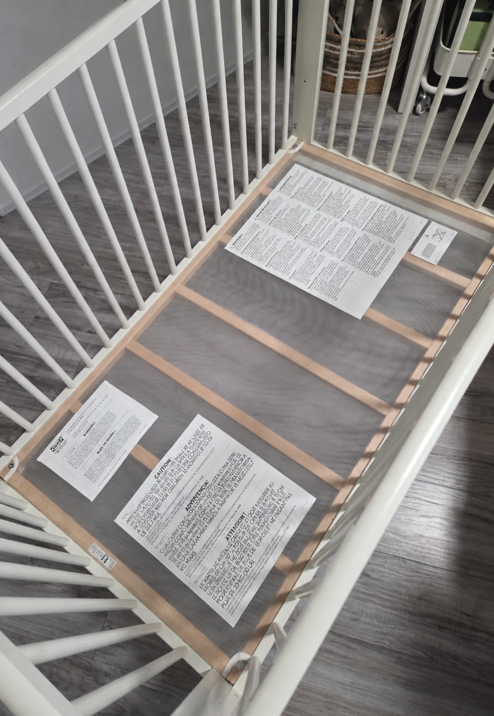 Baby Crib / GULLIVER , White 70x132 cm - photo 4
