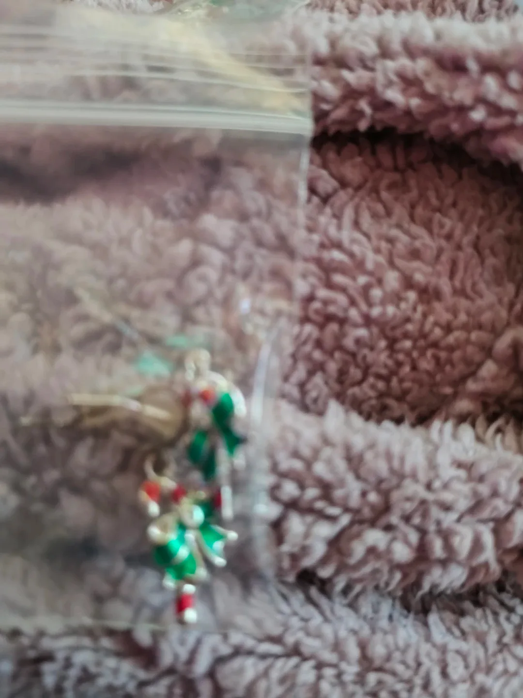 Assorted Christmas Earrings - Santa, Candy Cane, Mittens - photo 4