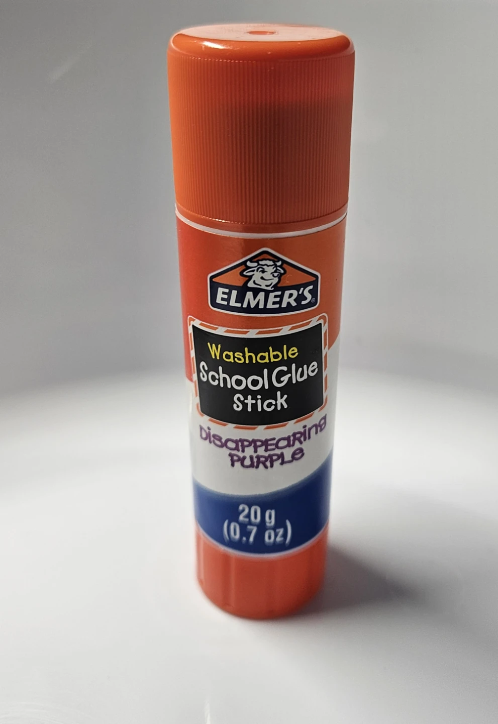 Elmer's Washable Disappearing Purple School Glue Stick, 20g