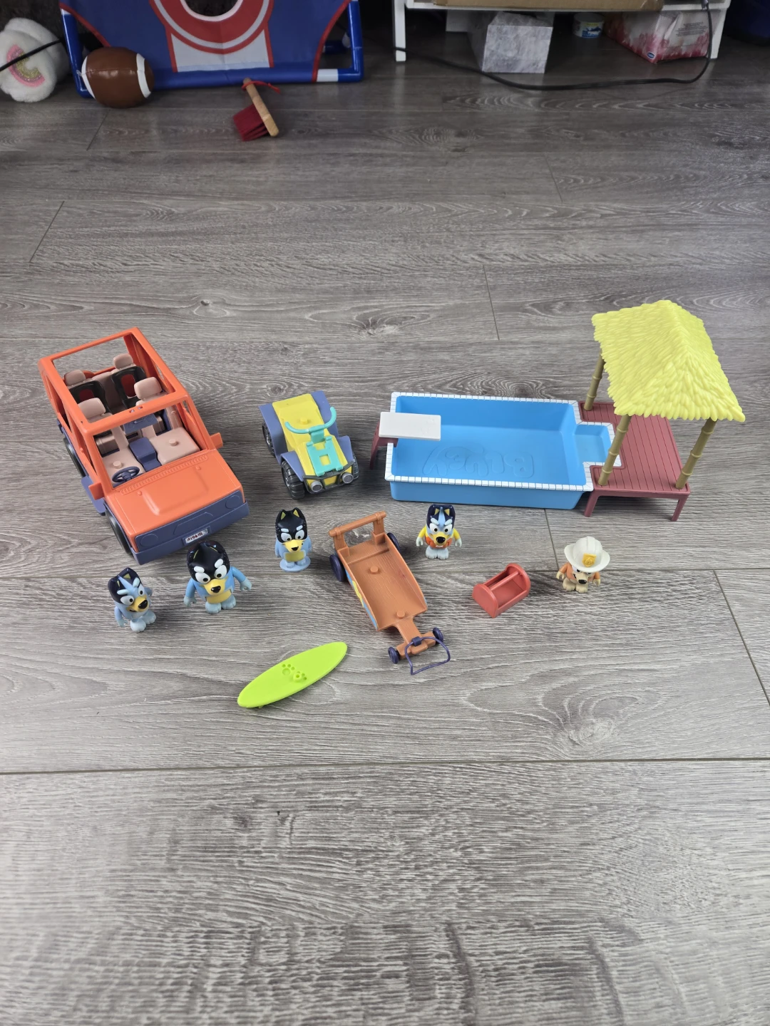 Bluey toy lot