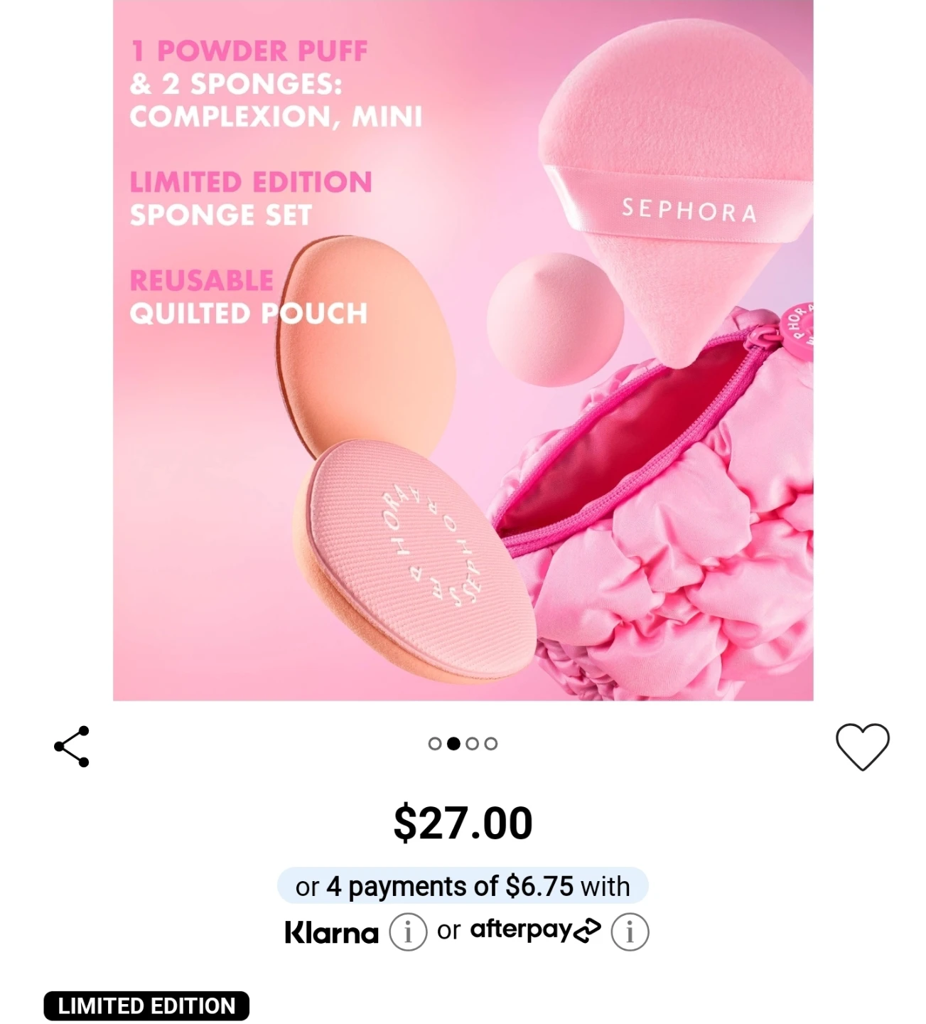 Sephora Pillow Dream Sponge Set - photo 3