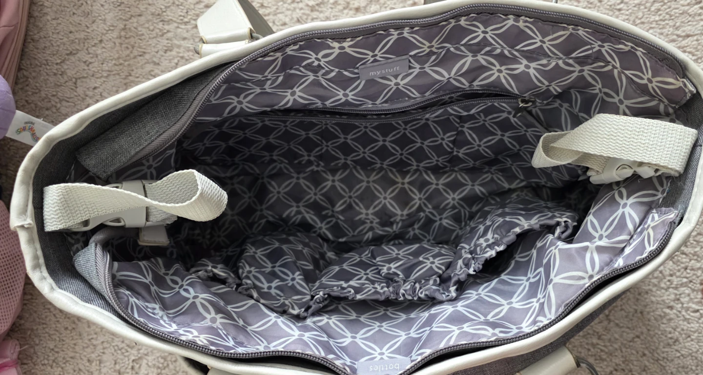 Carter's Grey Diaper Bag - photo 2