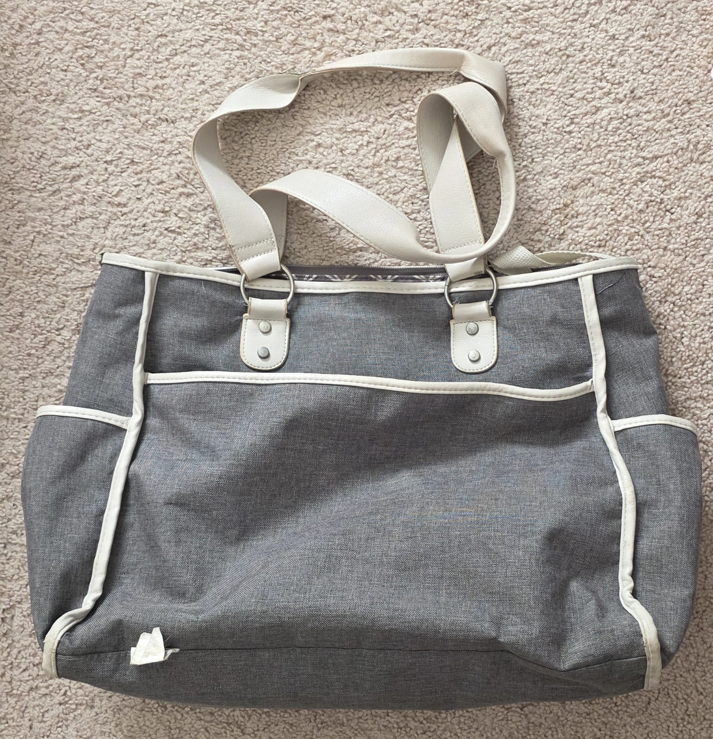 Carter's Grey Diaper Bag - photo 5
