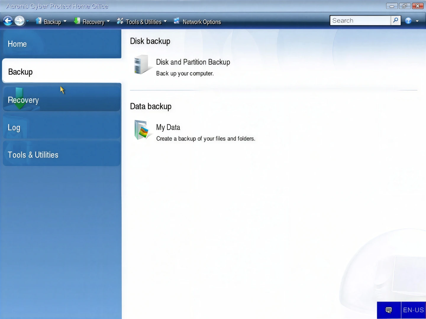Acronis Cyber Protect Home Office Bootable DVD - photo 3