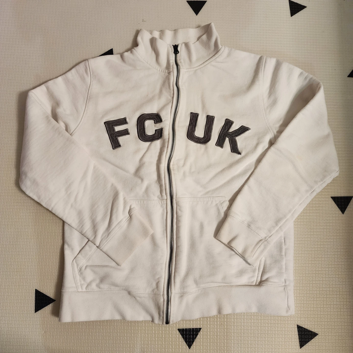 French Connection FC UK Full Zip Sweatshirt Size M