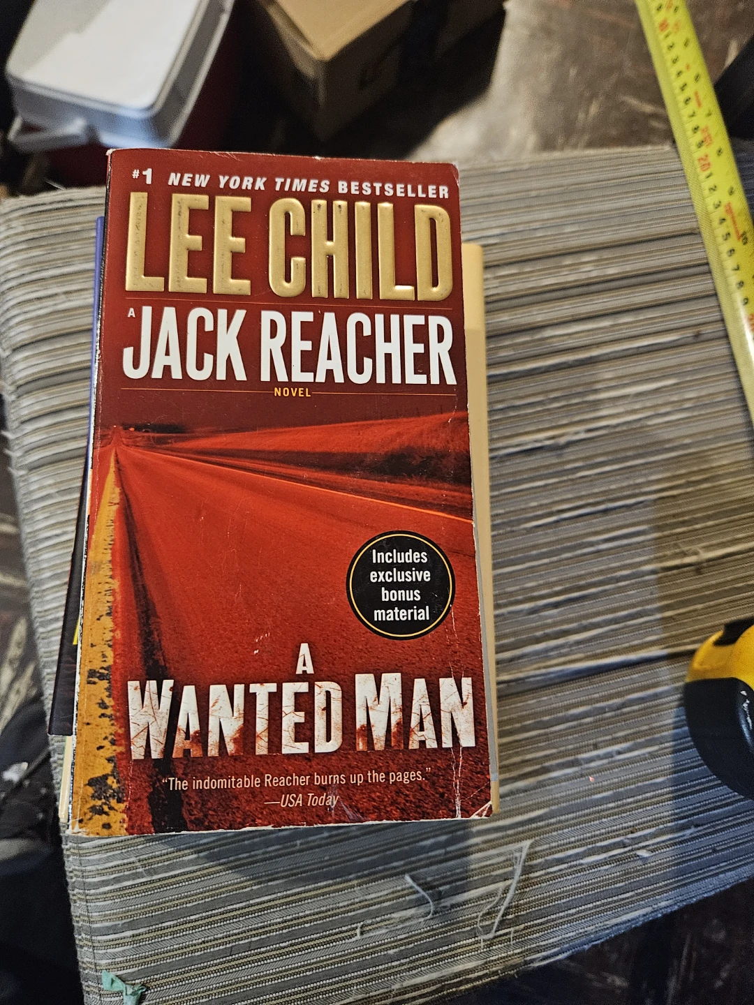 Lee Child Jack Reacher "A Wanted Man" Novel - photo 2