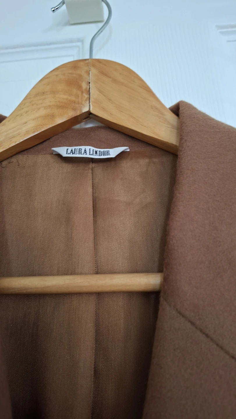 Laura Linnea Brown Wool Blazer - photo 2