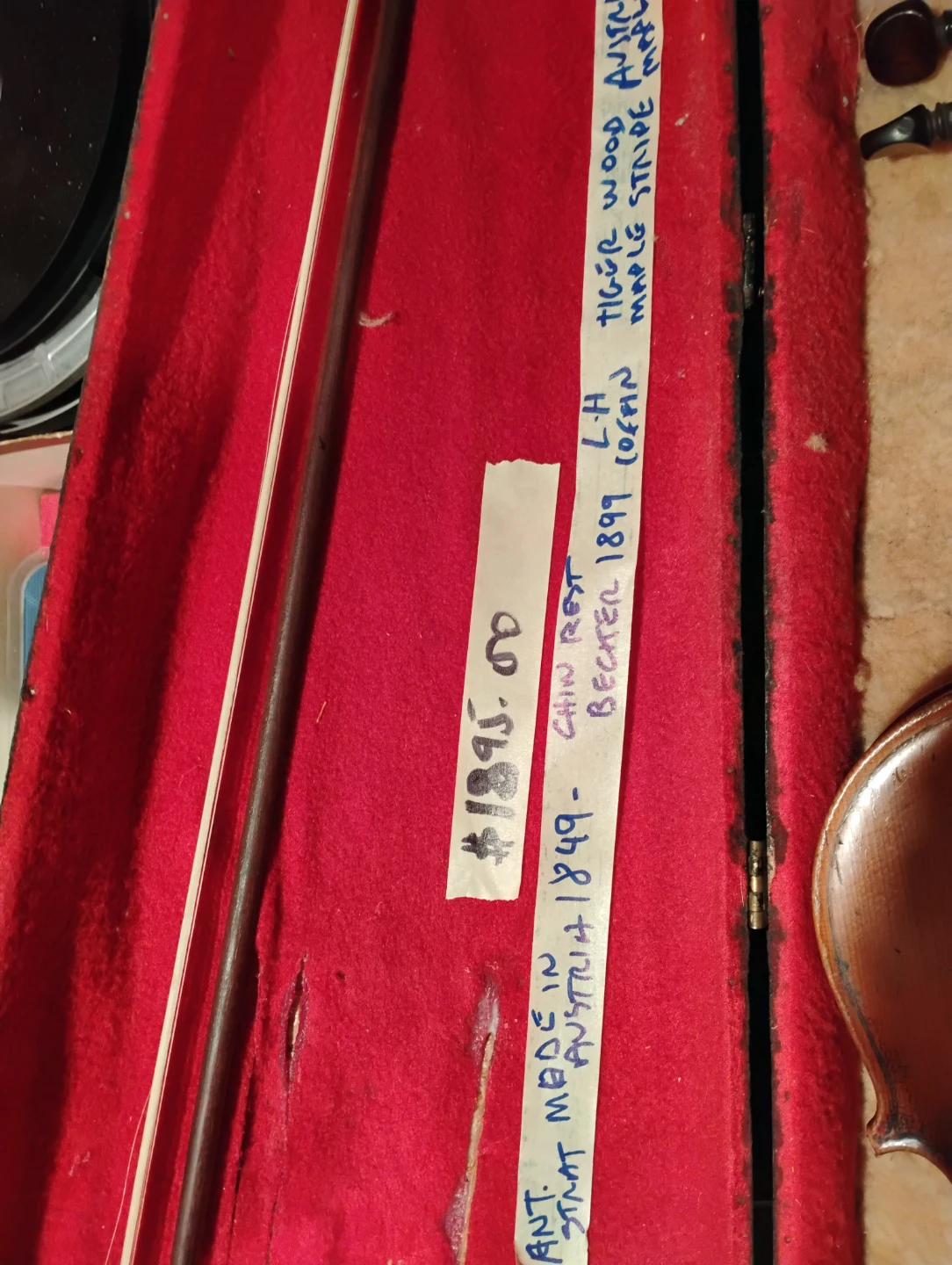 Vintage violin - photo 4