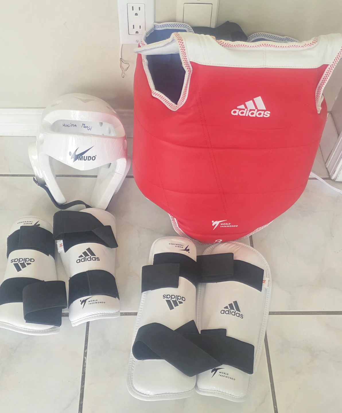Adidas Taekwondo Gear Set with Mudo Bag