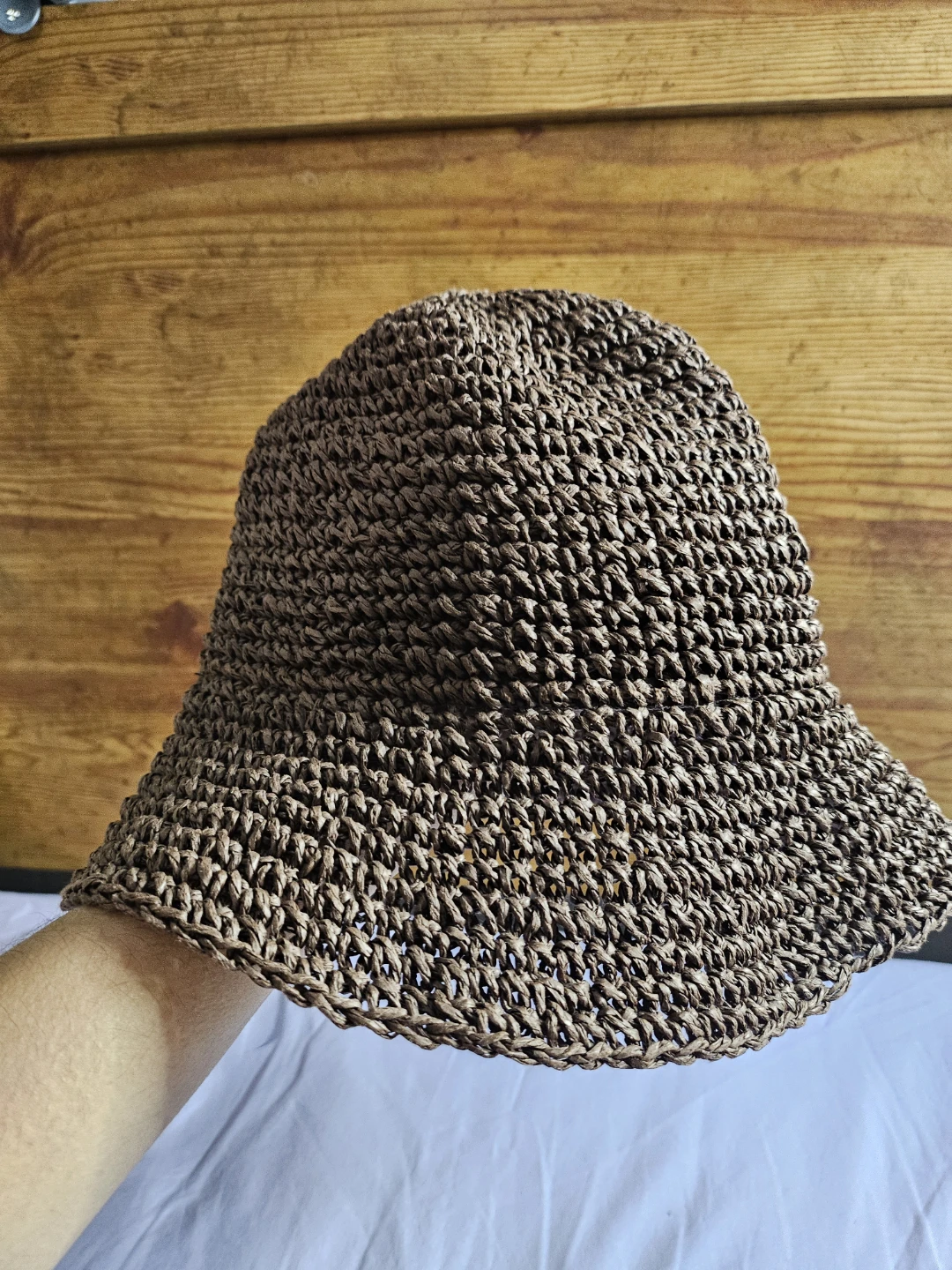 Brown Woven Bucket Hat - photo 2
