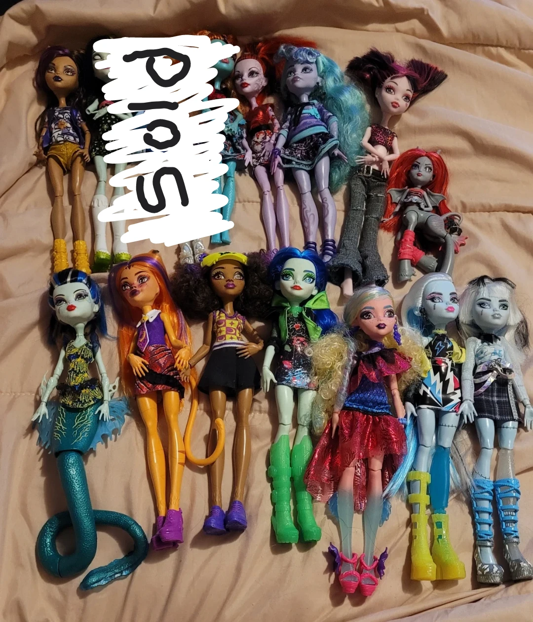Monster high , Bratz and lalaloopsy 4 sale