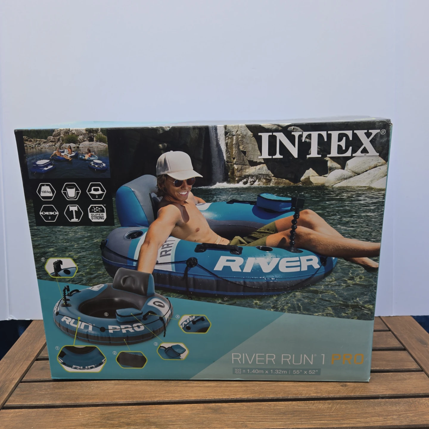 Intex river run 1 pro single tube