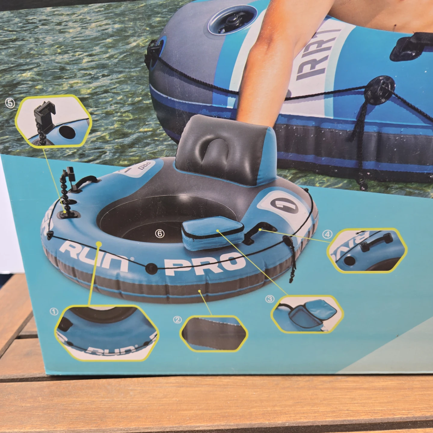 Intex river run 1 pro single tube - photo 3