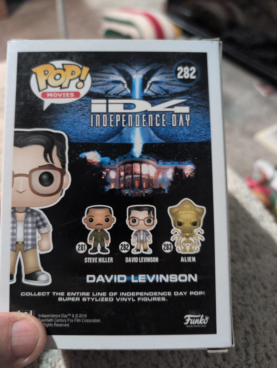 Funko Pop! Movies David Levinson #282 Independence Day Funko - photo 2