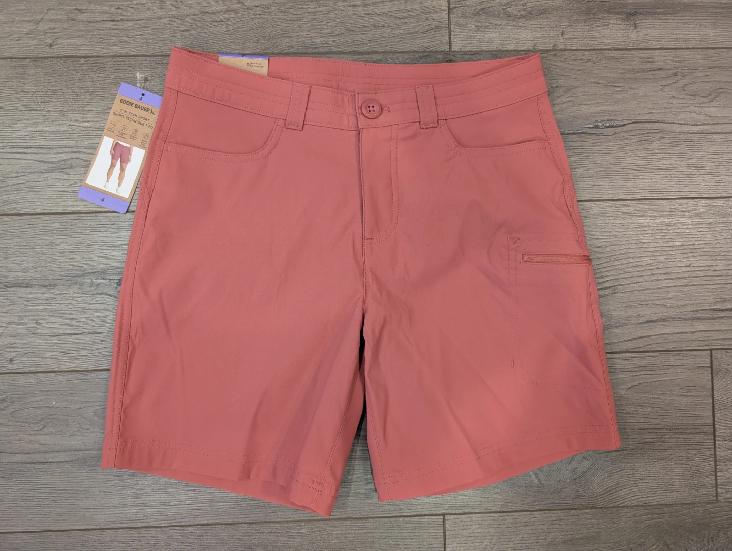 NWT - Women's Eddie Bauer Pink Shorts Size 4
