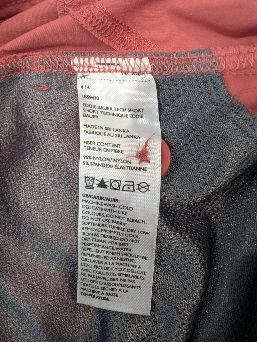 NWT - Women's Eddie Bauer Pink Shorts Size 4 - photo 4