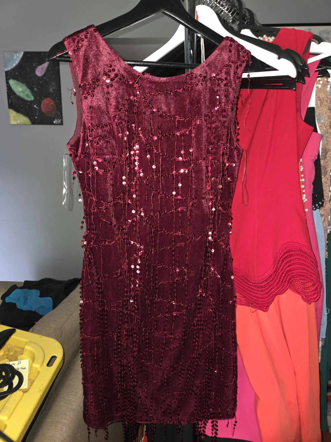 Women's Sequin Embellished Dress