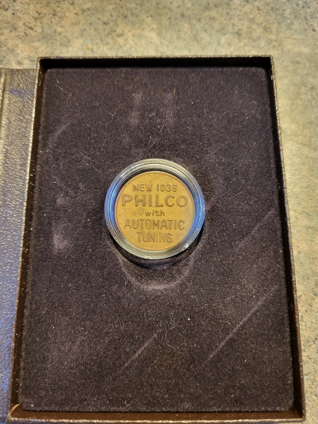 Philco 1936 Automatic Tuning Commemorative Coin