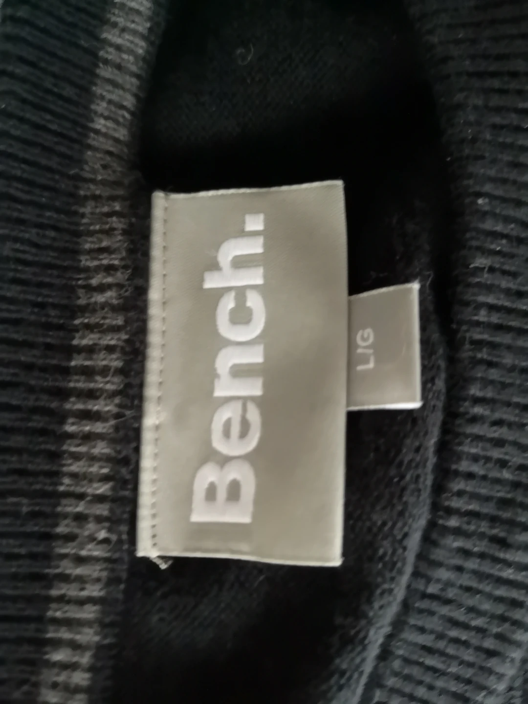 Bench Black Long Sleeve Sweater Size L - photo 2