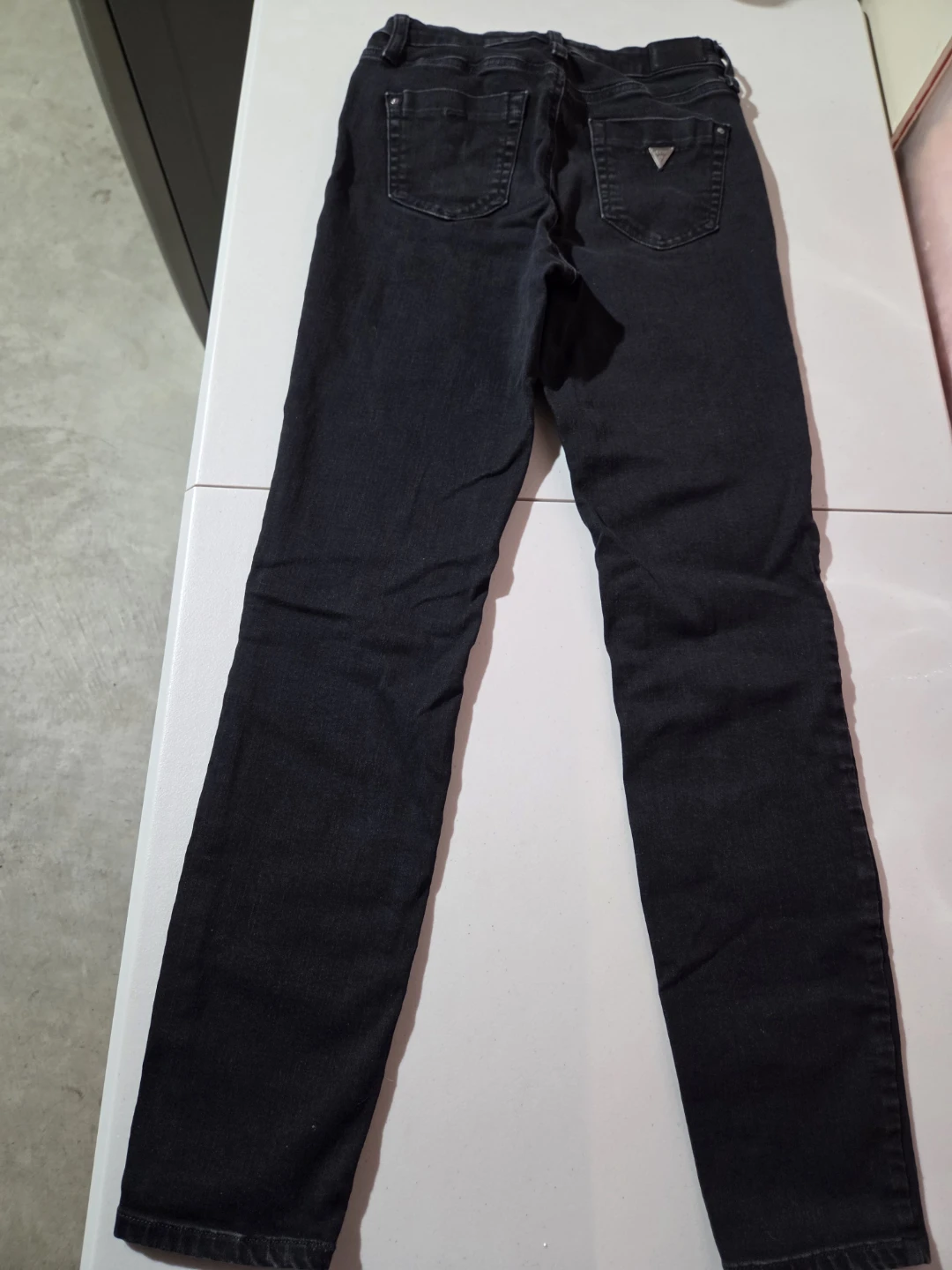 Guess Los Angeles Black Denim Jeans Size 27 - photo 2