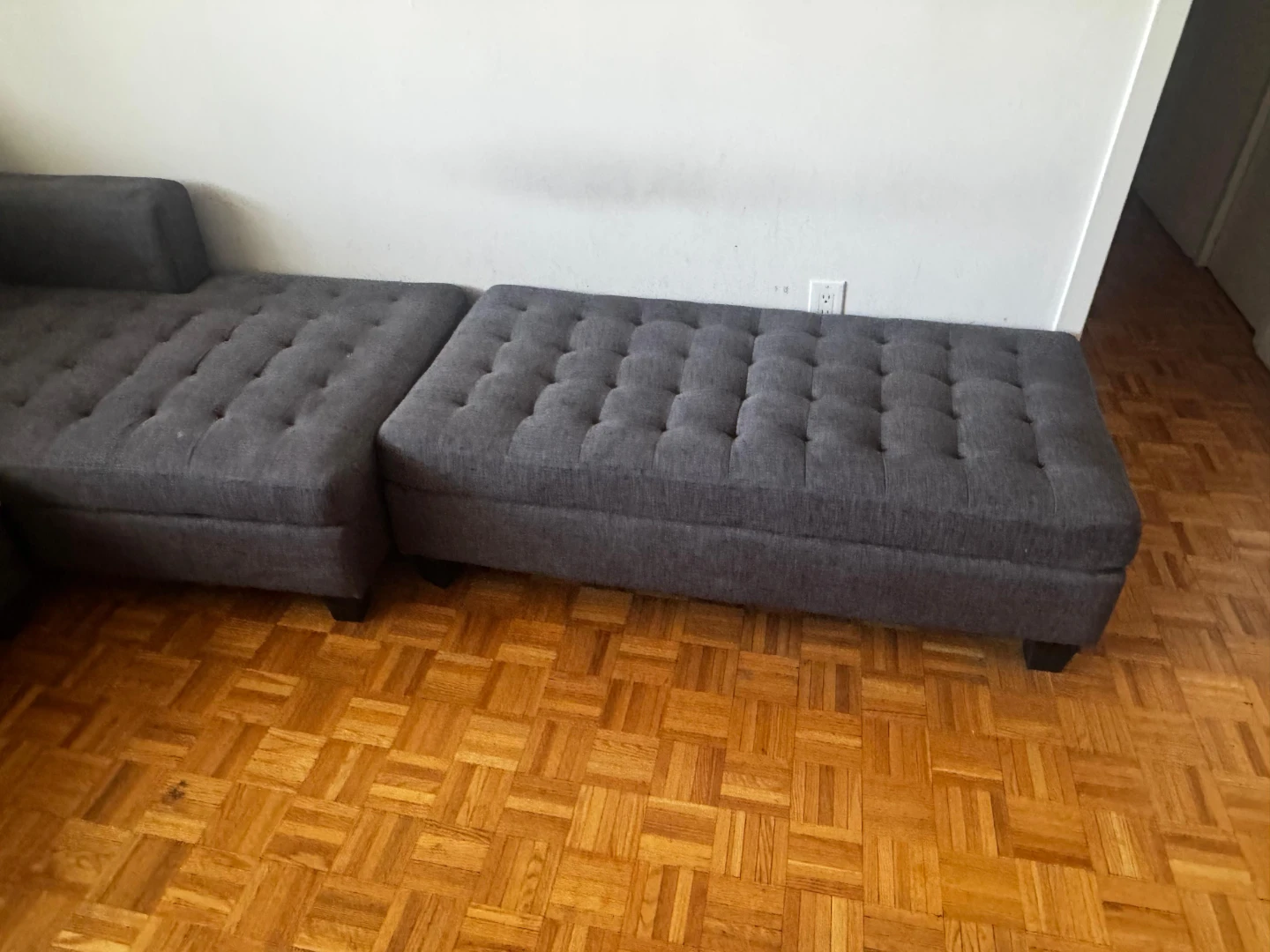 Grey Sectional Sofa - photo 2