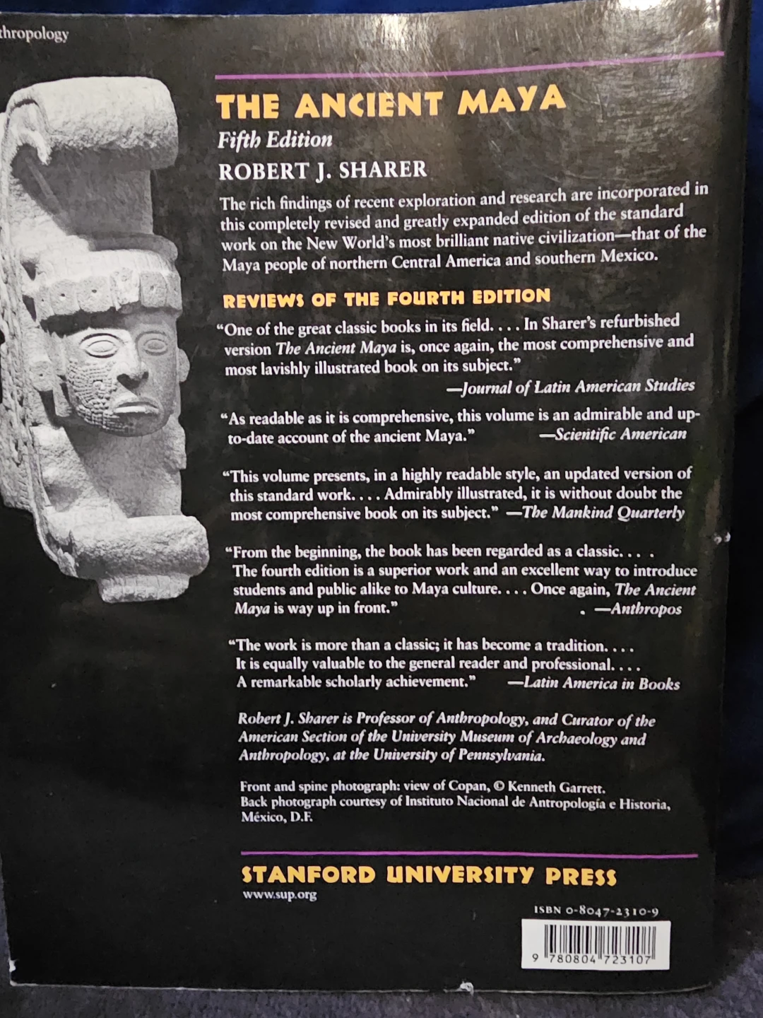 The Ancient Maya Fifth Edition by Robert J. Sharer Book - photo 3