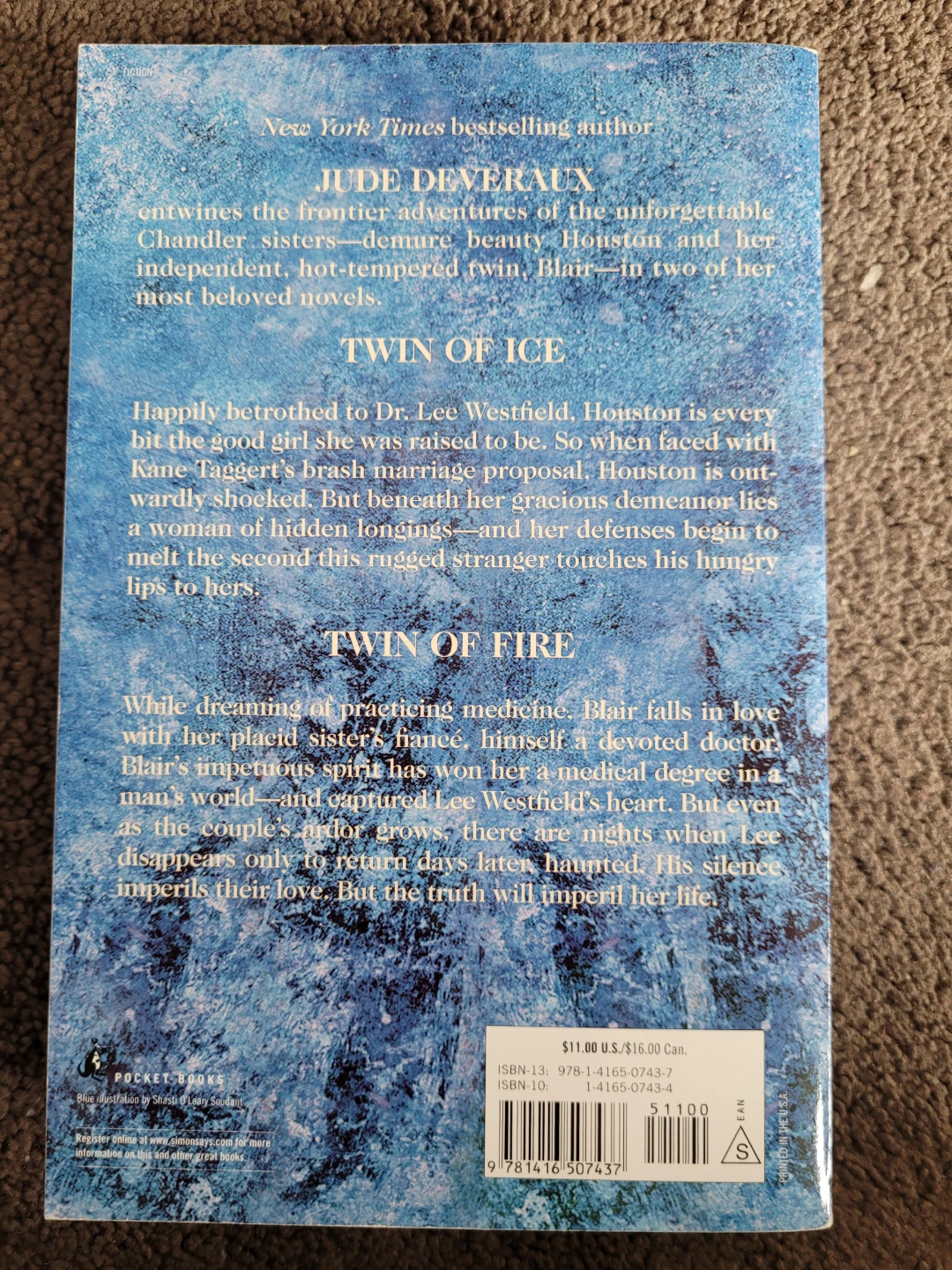 Jude Deveraux Twin of Ice & Twin of Fire Book - photo 2