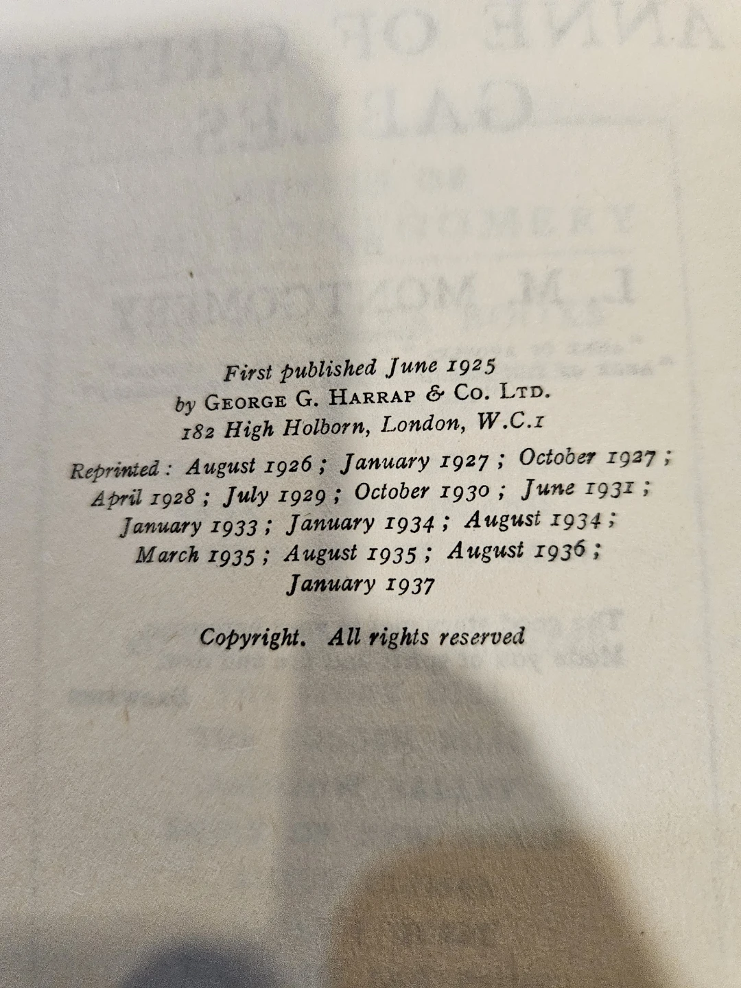 Anne of Green Gables Book by L.M. Montgomery - photo 2