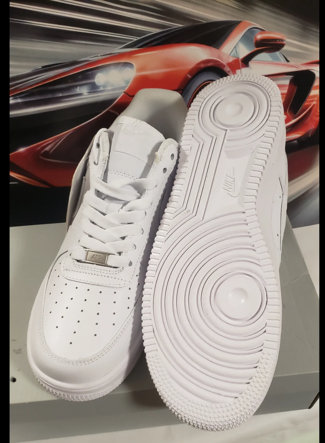 Brand new Air Force All White Size 9.5 - photo 3