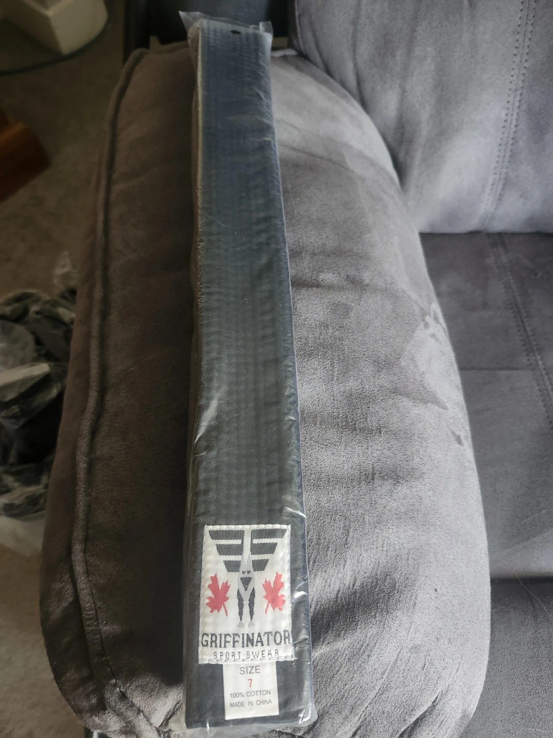 Griffinator Black Belt - Size 7