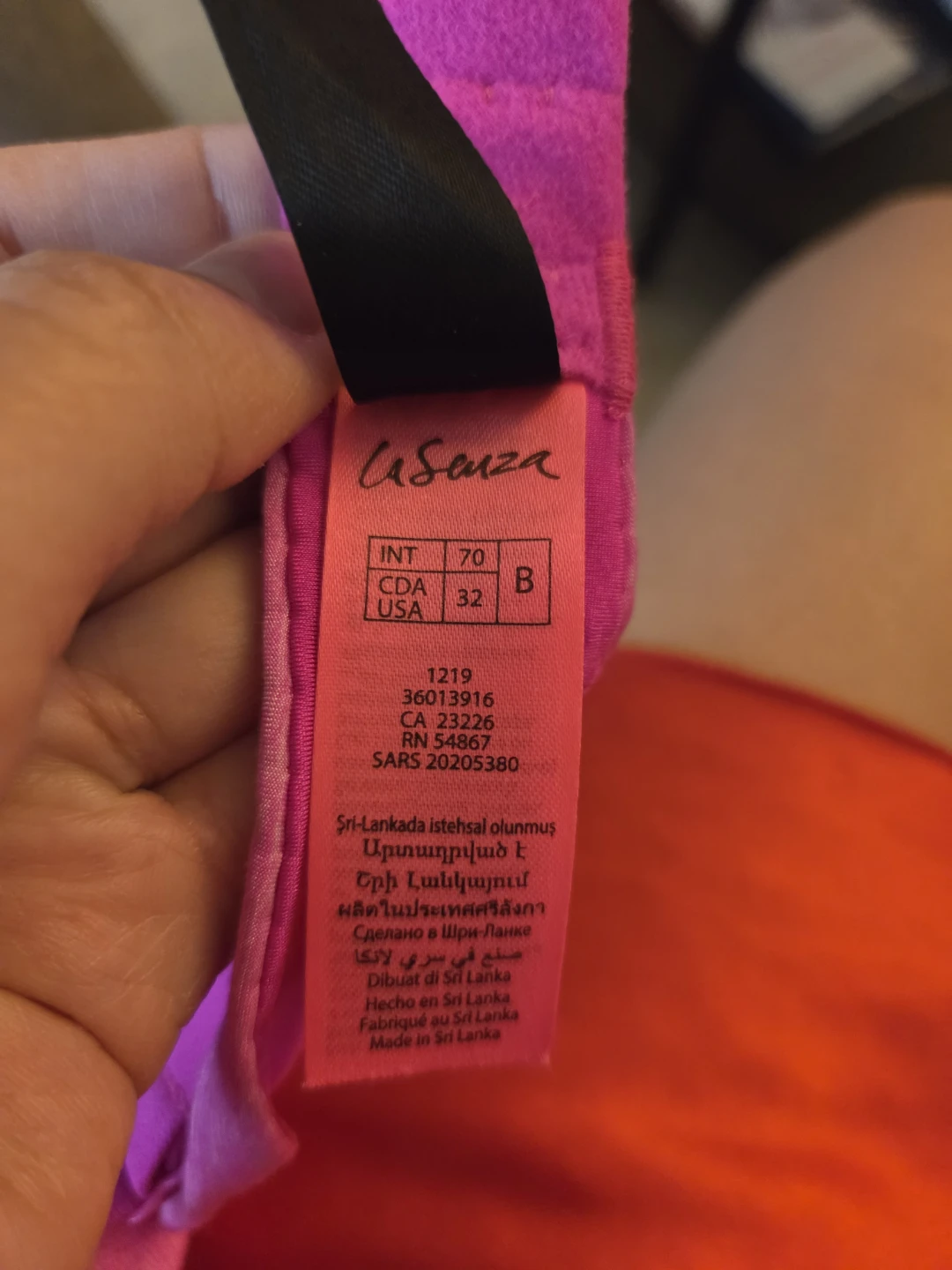 La Senza Pink Bra Size 32B - photo 3