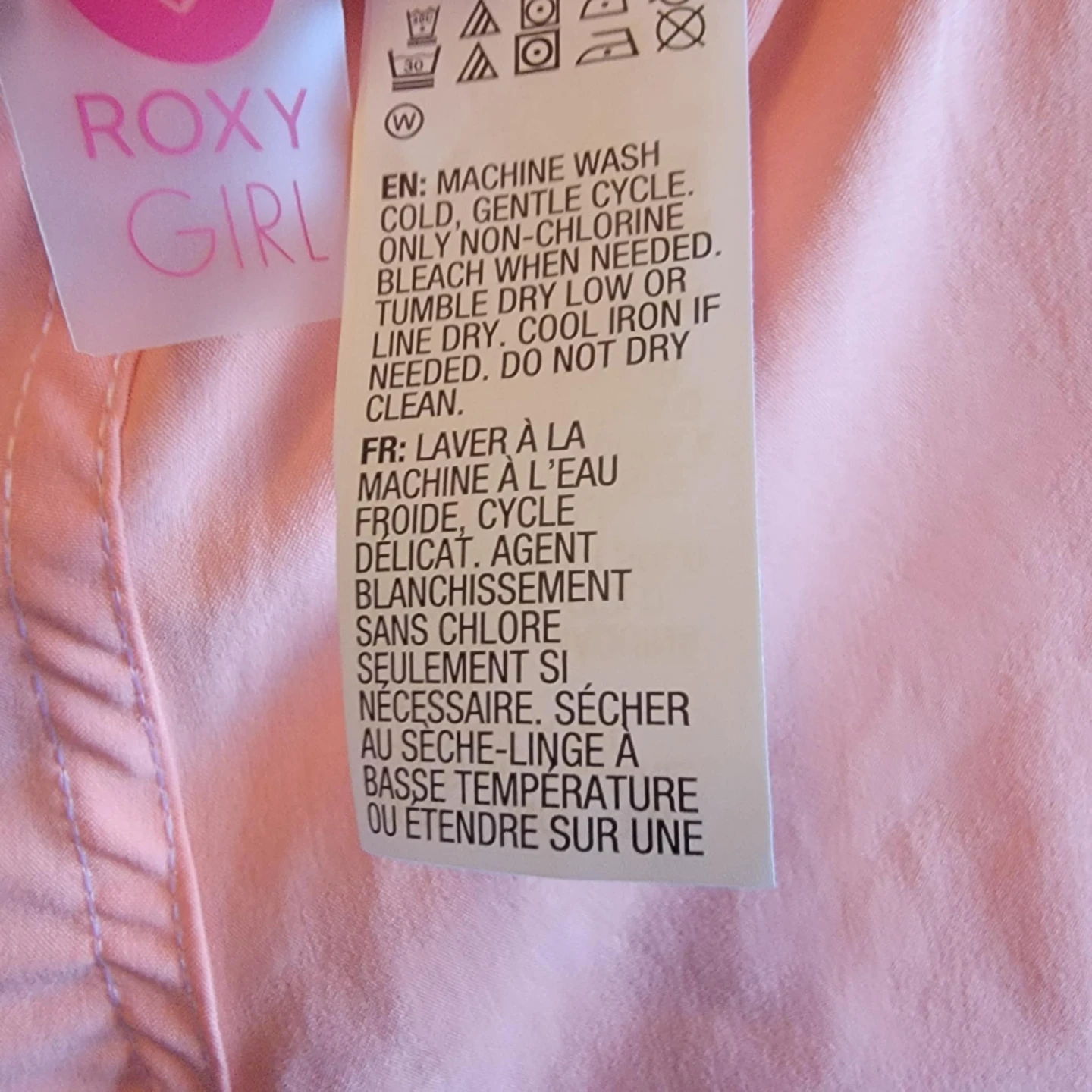 Peach Roxy Girl Girl's Shorts - photo 5