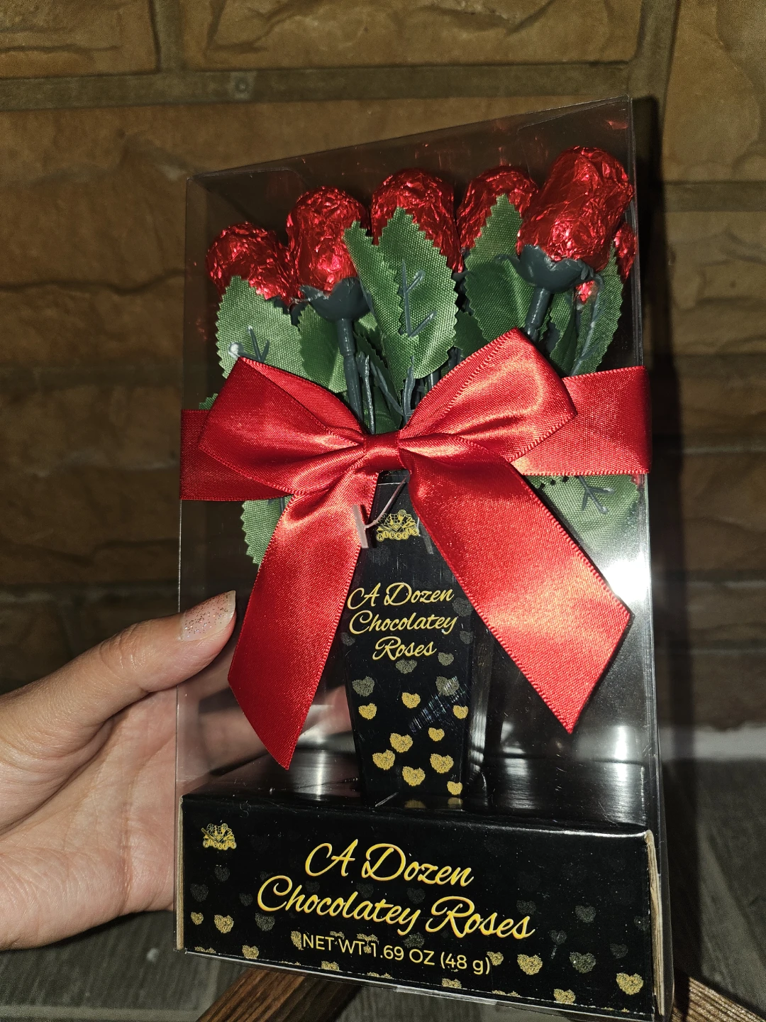 A Dozen Chocolatey Roses Candy Bouquet - photo 3