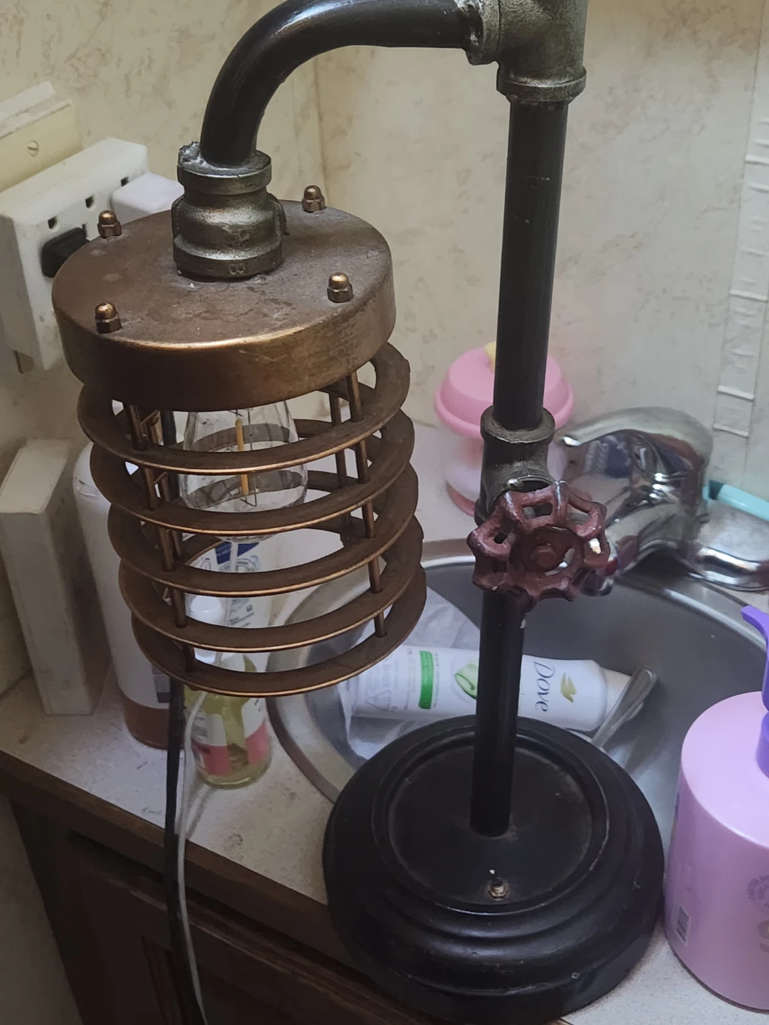 Industrial Style Desk Lamp