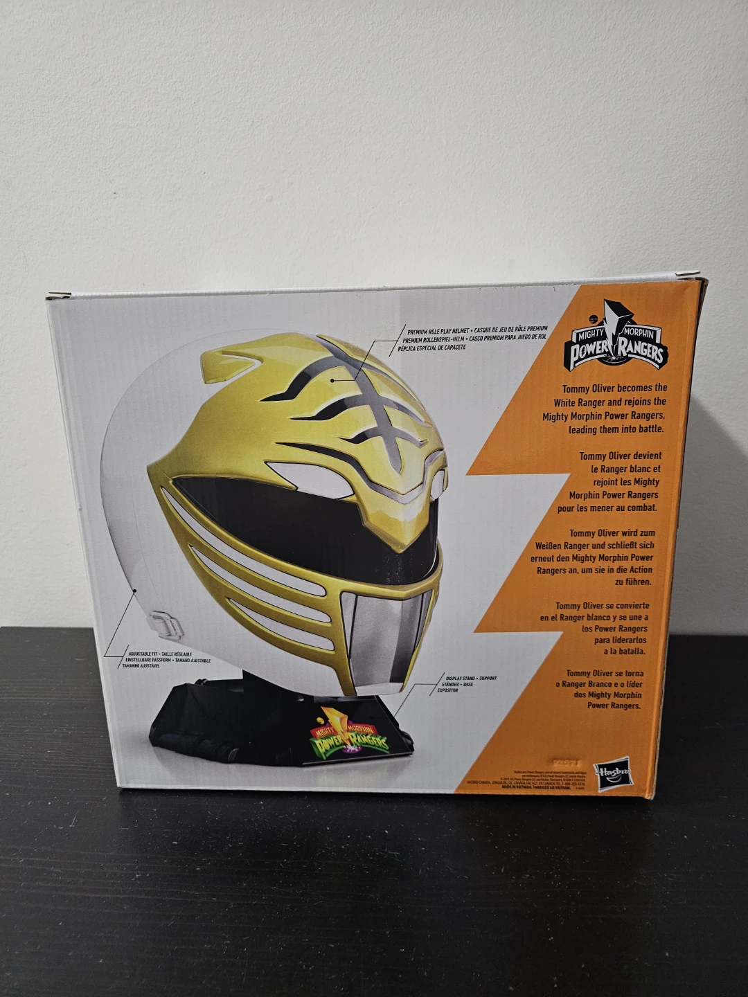Power Rangers Lightning Collection White Ranger Helmet - photo 2